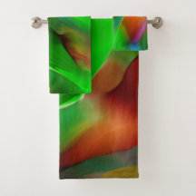 Profundity and colored reliefs, green predominates