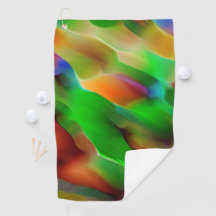 Profundity and colored reliefs, green predominates