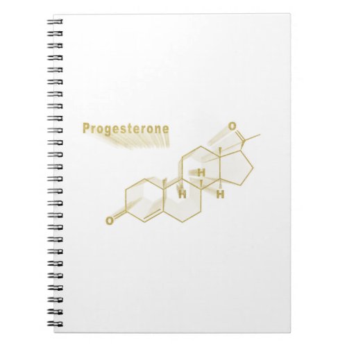 Progesterone Hormone gold formula Notebook