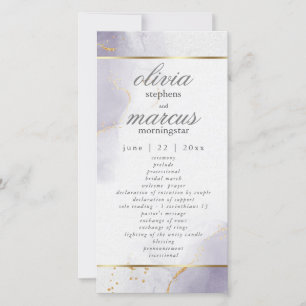 Program Gold Dusty Plum Purple