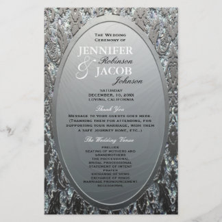 Program | Metallic Etched Silver Look