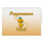 Programmer Chick (Front Horizontal)