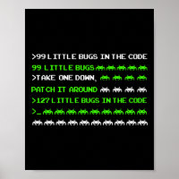 Programmer Coding 99 Little Bugs In The Code