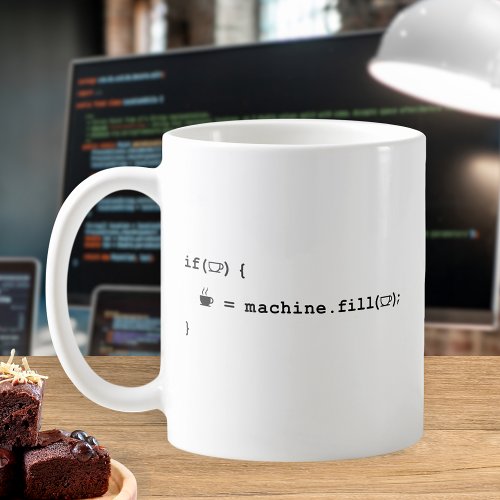 Programmer Coffee Mug _ If Coffee Is Empty