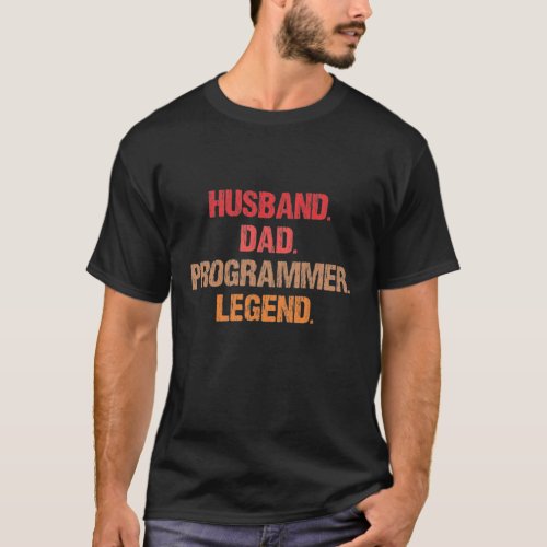 Programmer Dad IT Nerd Admin Coder Father Computer T_Shirt