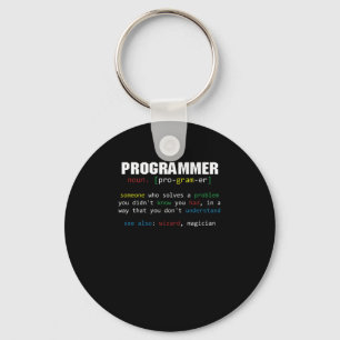Programmer Definition Coder Programming Coding Gif Keychain