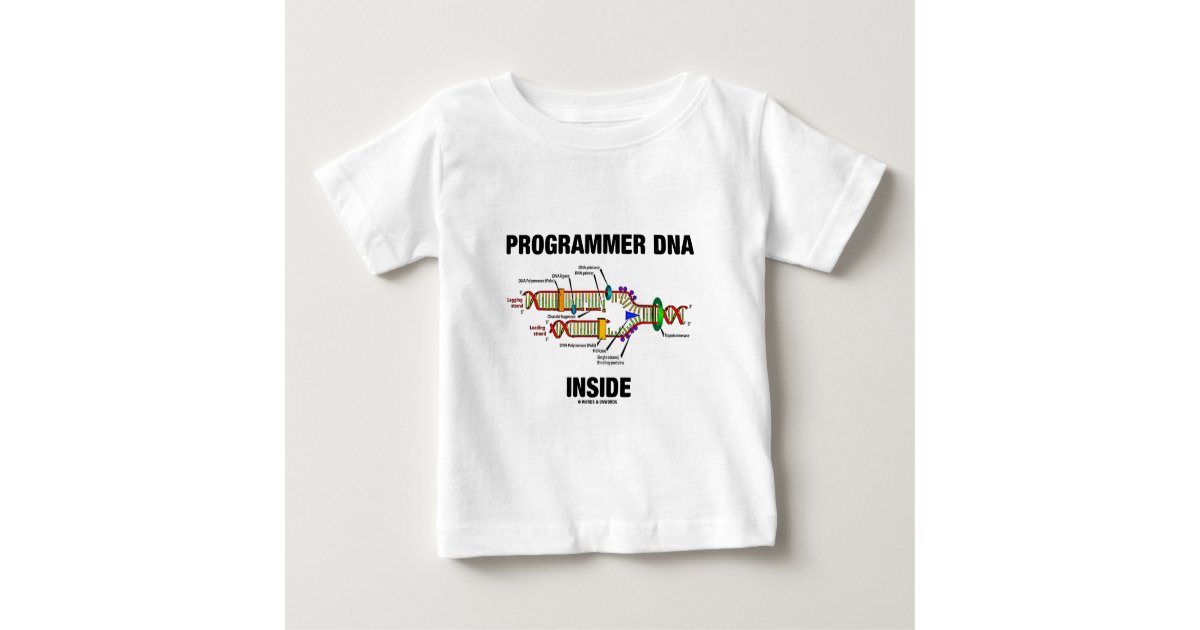 Dna replication to write a bumper sticker