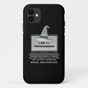 Programmer Funny Definition iPhone 11 Case