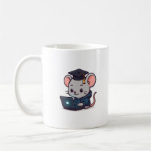 Programmer Graduation Kawaii Funny Mouse