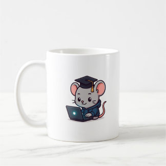 Programmer Graduation Kawaii Funny Mouse Coffee Mug