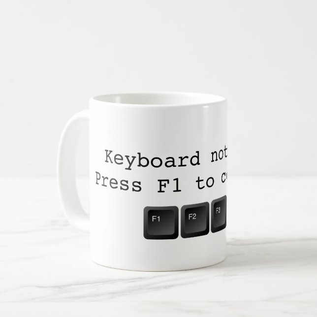 Programmer Humor Pun Coffee Mug (Front Left)