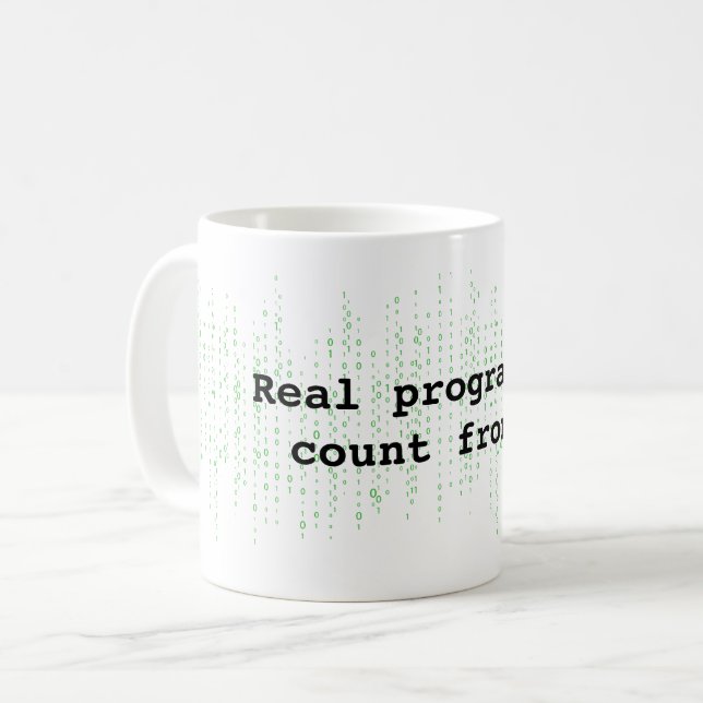 Programmer Humor Pun Coffee Mug (Front Left)