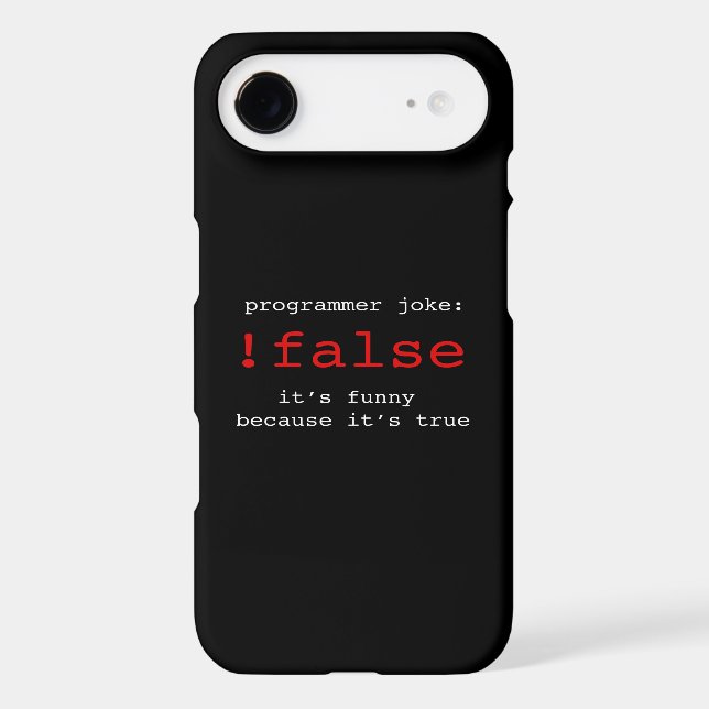 PROGRAMMER JOKE Case-Mate iPhone CASE (Back)
