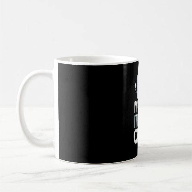Programmer Just In IT For The Cache Coffee Mug (Left)