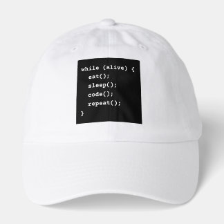 Programmer Life Cycle Loop (while loop) Hat