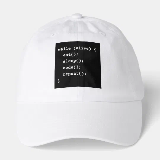 Programmer Life Cycle Loop (while loop) Hat