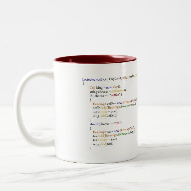 Programmer mug 2.0 (Left)
