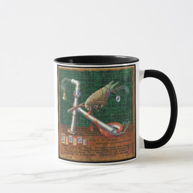 Programmer mug, Kludge: Parrot creativity Mug (Right)