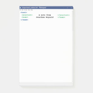 Programmer Notepad Coder Format Computer Scientist