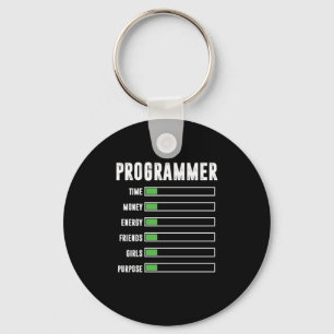 Programmer Programming Coding Coder Developer Gift Keychain
