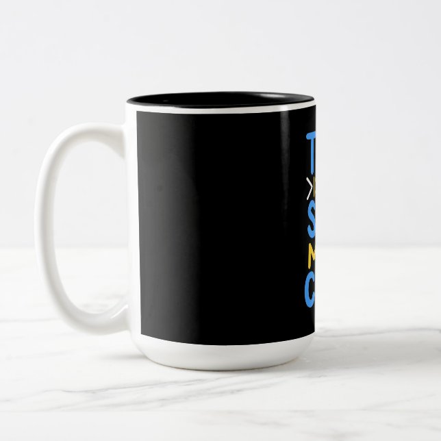Programmer Show Me The Code Two-Tone Coffee Mug (Left)