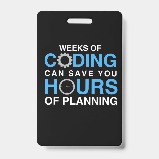 Programmer Weeks Of Coding Badge (Front)