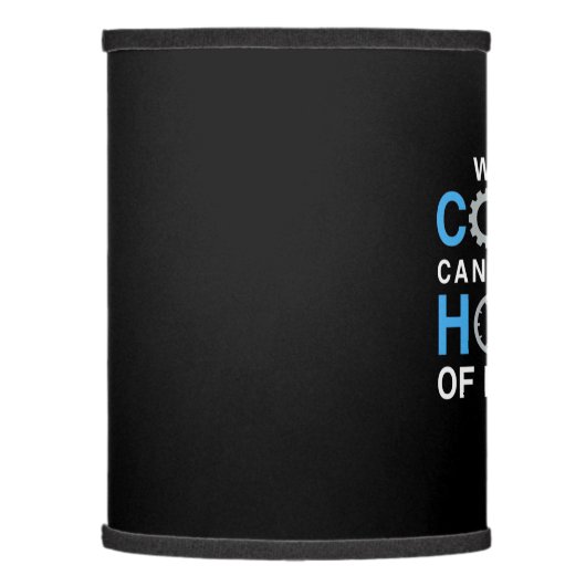 Programmer Weeks Of Coding Lamp Shade (Left)