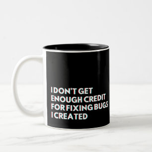 Programmers And Developers Funny Coding Saying Two-Tone Coffee Mug