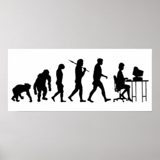 Programmers business analysts secretaries gear poster