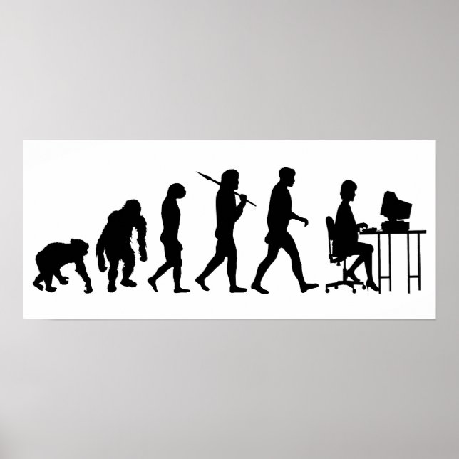 Programmers business analysts secretaries gear poster (Front)