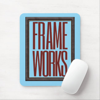 Programming and Software Engineering Framework Mouse Pad