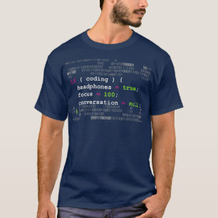 Programming If Coding Headphones gift gift T-Shirt