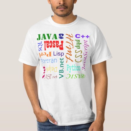 Programming Language Shirt