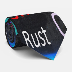 Programming Languages Colorful Design Neck Tie
