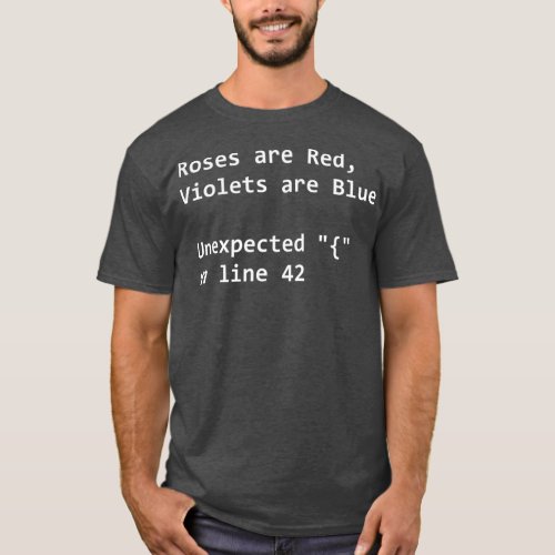 Programming Poem Computer Science Coding Gift T_Shirt