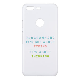 Programming Thinking Logic Code | Developer Quote Uncommon Google Pixel Case