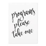 Programs