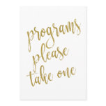 Programs