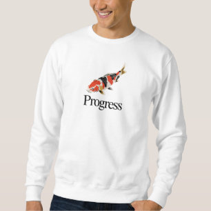 Progress – Japanese Koi Symbol of Perseverance Sweatshirt