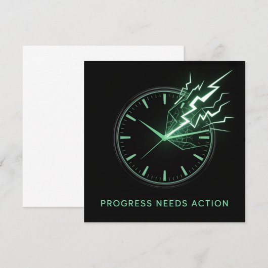 Progress Needs Action (Front/Back)