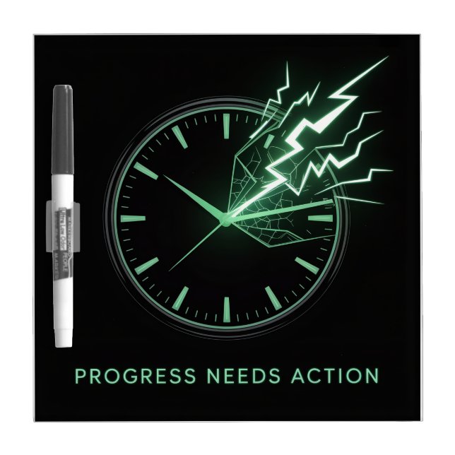 Progress Needs Action Dry Erase Board (Front)