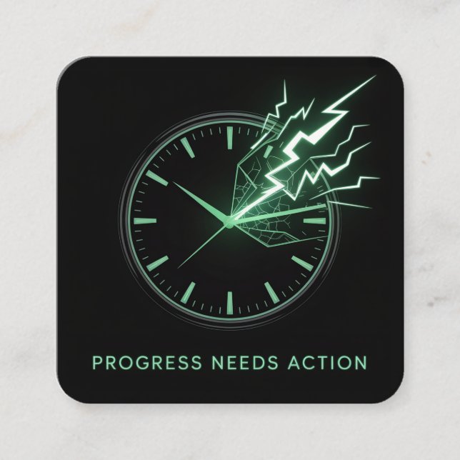 Progress Needs Action Enclosure Card (Front)