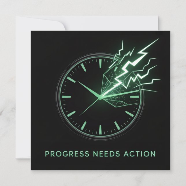 Progress Needs Action Invitation (Front)