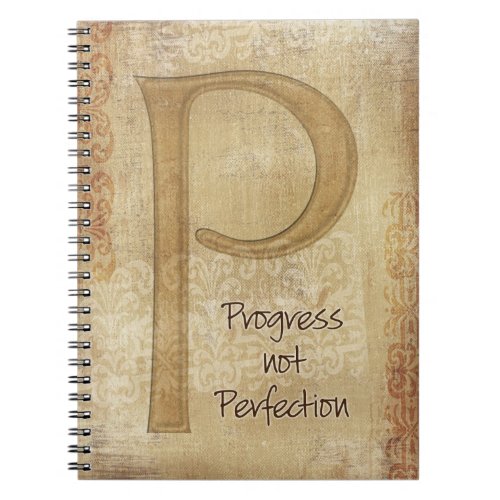 Progress Not Perfection Journal