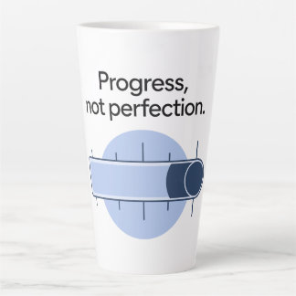 Progress, Not Perfection Latte Mug