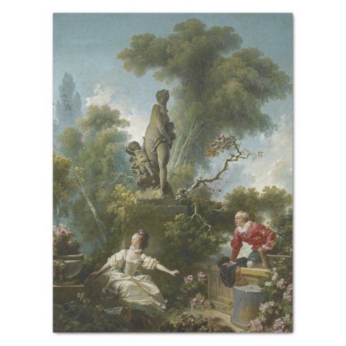 Progress of Love The Rendezvous by Fragonard Tissue Paper