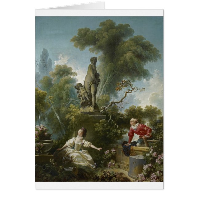 Progress of Love: The Rendezvous Fragonard Cards (Front)