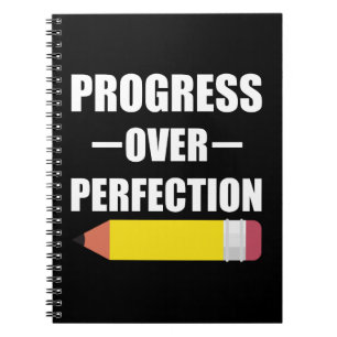 Progress Over Perfection Back To School Teacher Notebook