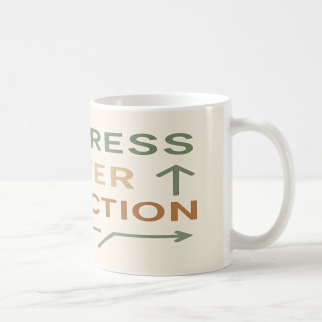 Progress Over Perfection Coffee Mug (Right)