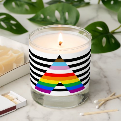 Progress Pride Ally Flag Scented Candle